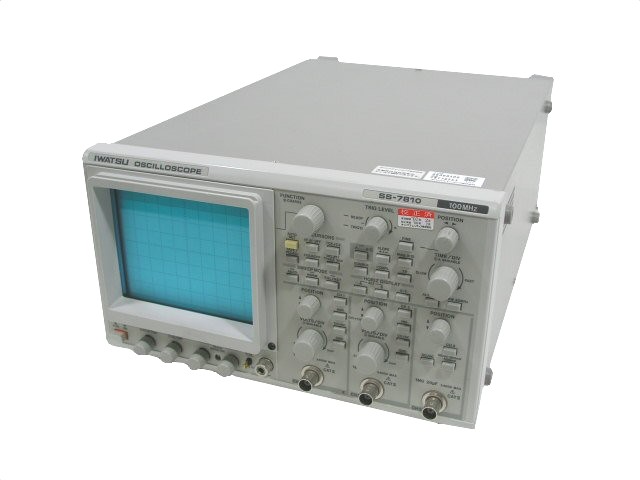 オリックス レンテック Ss 7810 オシロスコープ 100mhz 岩崎通信機 Iwatsu 計測器 測定器 分析機器のレンタル Orix Rentec Corporation